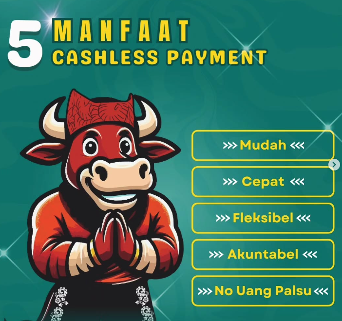 Cashless payment telah diterapkan di TN Alas Purwo untuk memudahkan pembayaran
